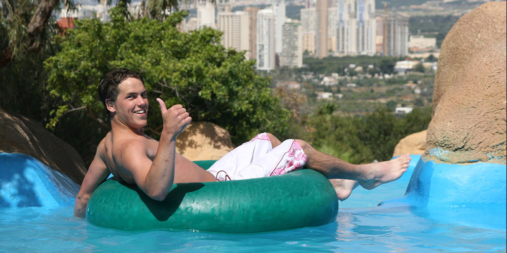 Tobogán de Aqualandia