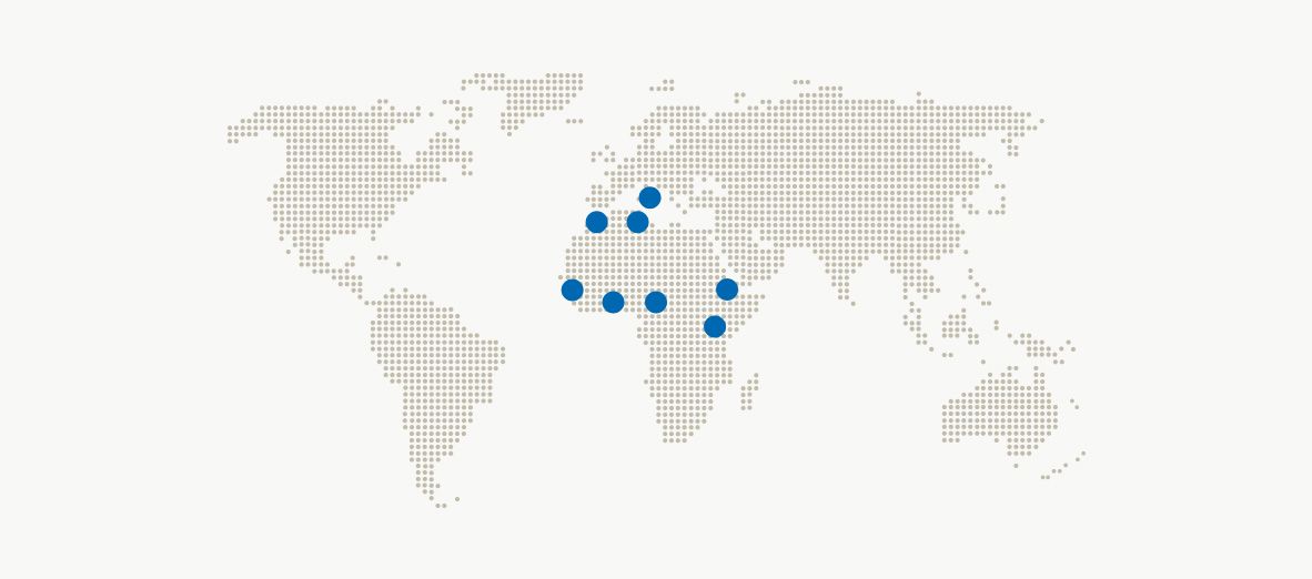 Hábitat Puercoespín africano